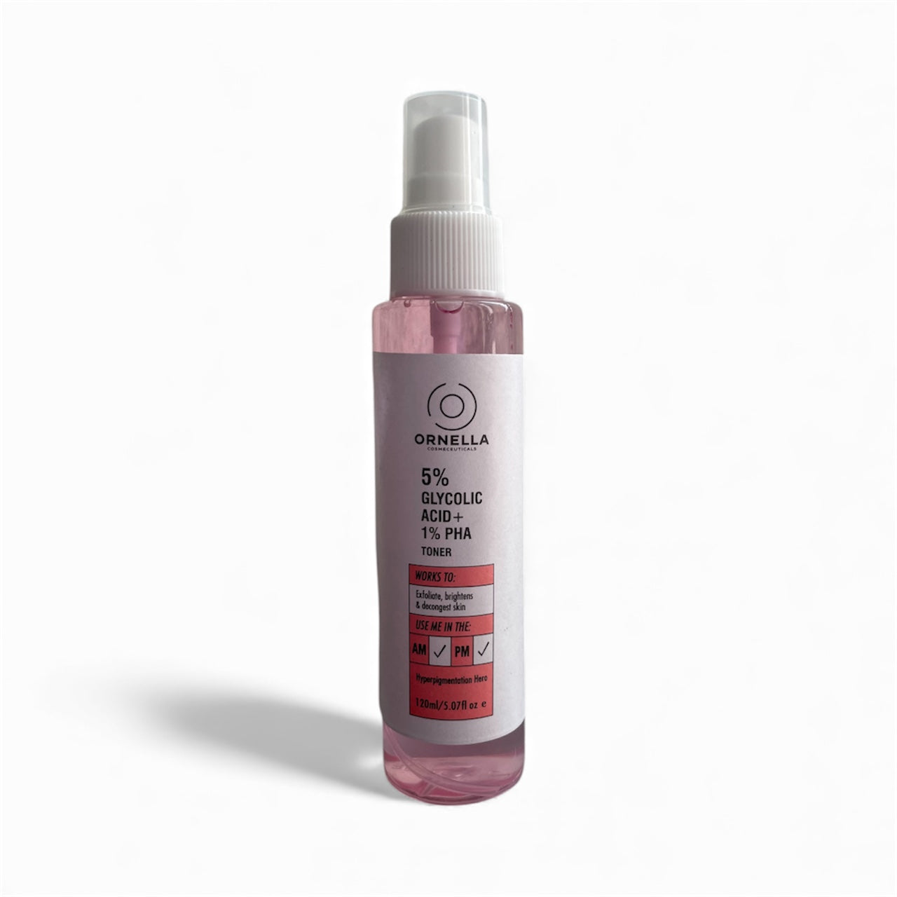 5 % GLYCOLIC ACID + PHA EXFOLIATING TONER (120 ml)