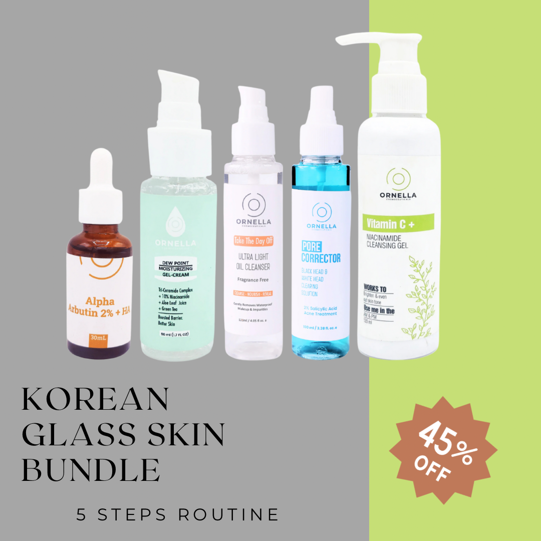 KOREAN GLASS SKIN BUNDLE (PACK OF 5)