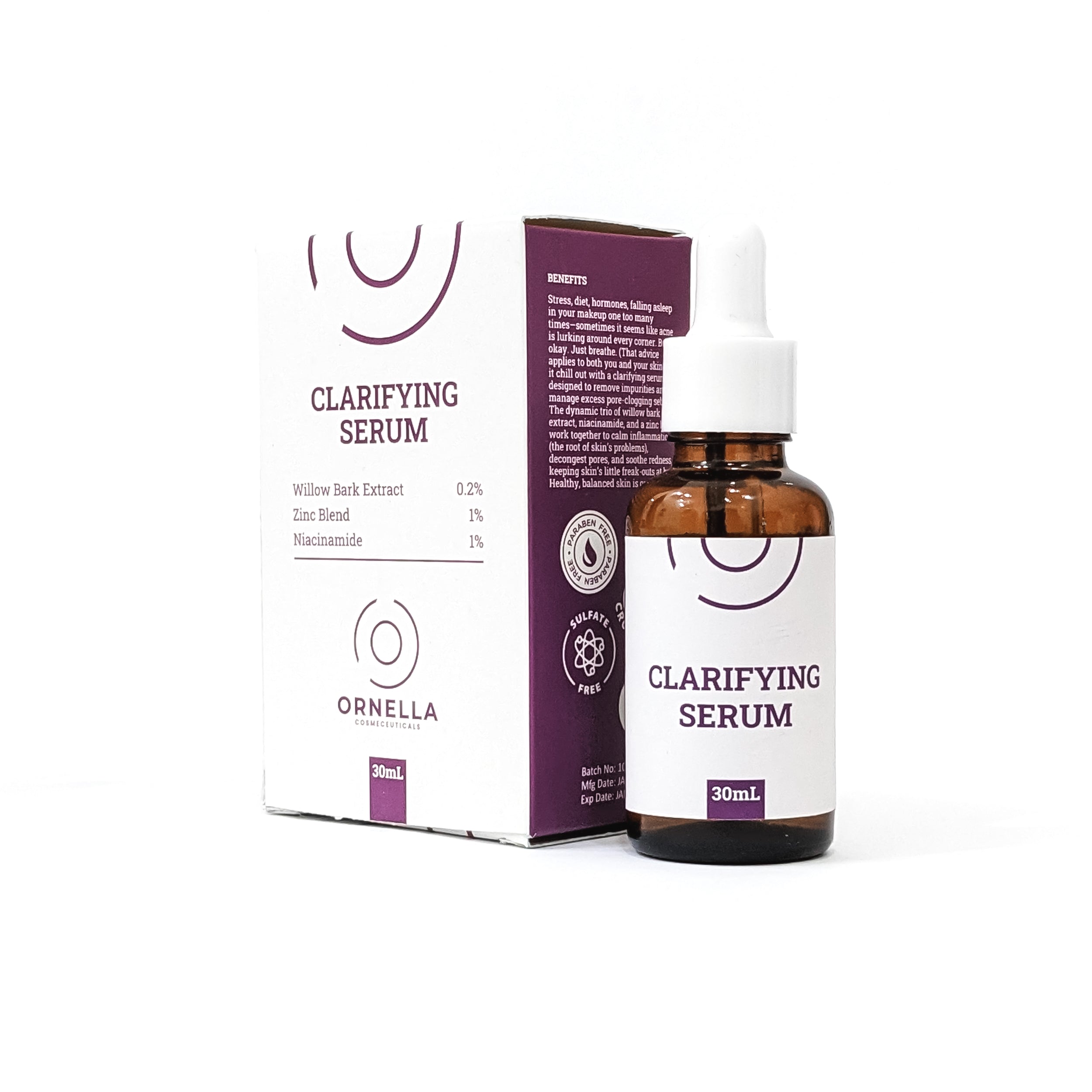 CLARIFYING ACNE SERUM (30 ml)