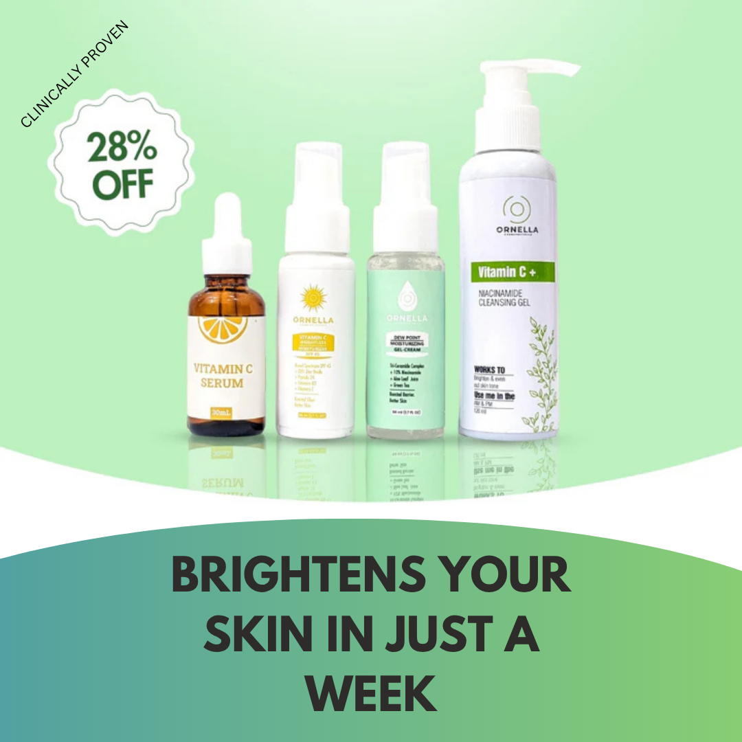 Vitamin C + Niacinamide Brightening Kit (PACK OF 4)