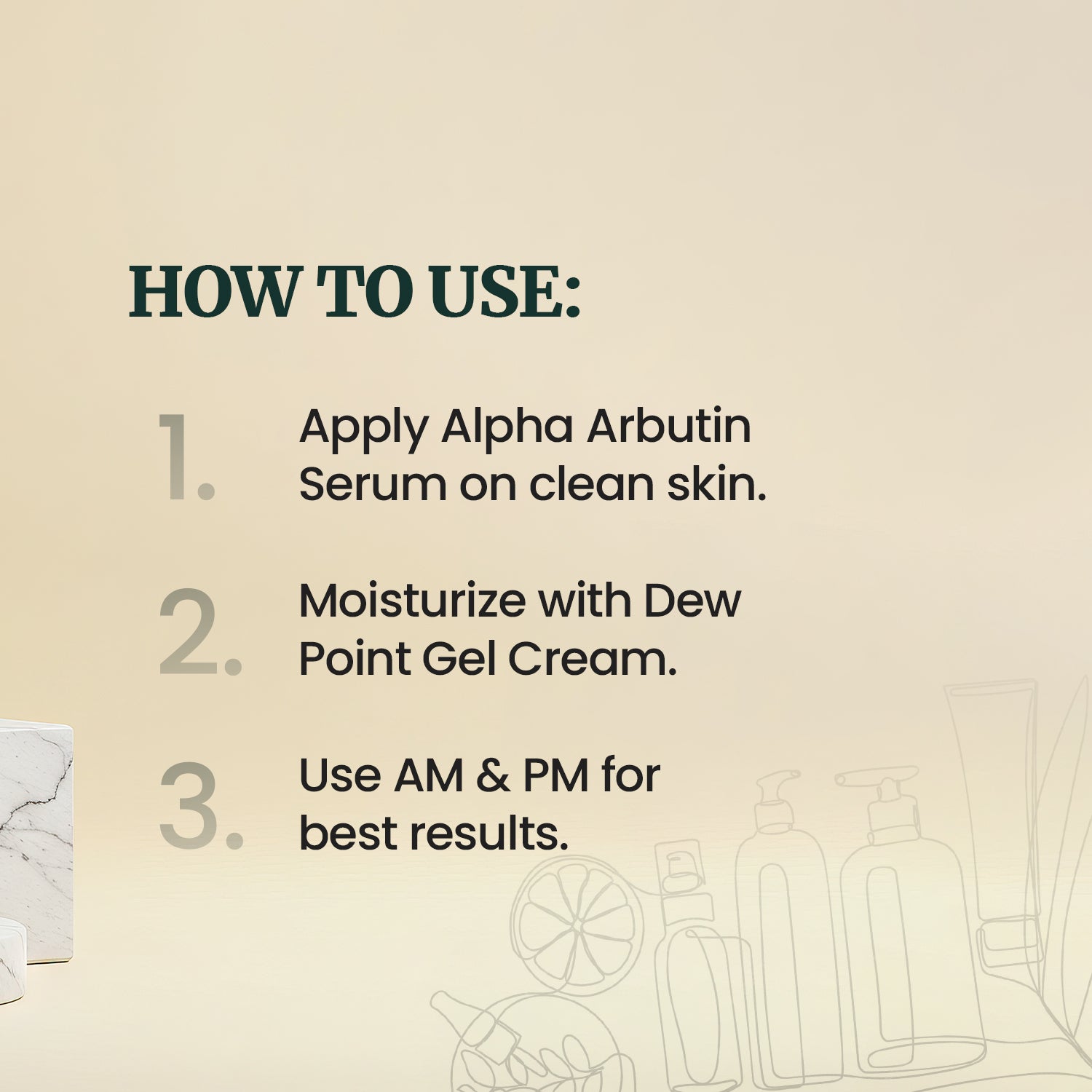 Pigment Control & Hydration Kit – Alpha Arbutin 2% Serum + Dew Point Moisturizing Gel Cream