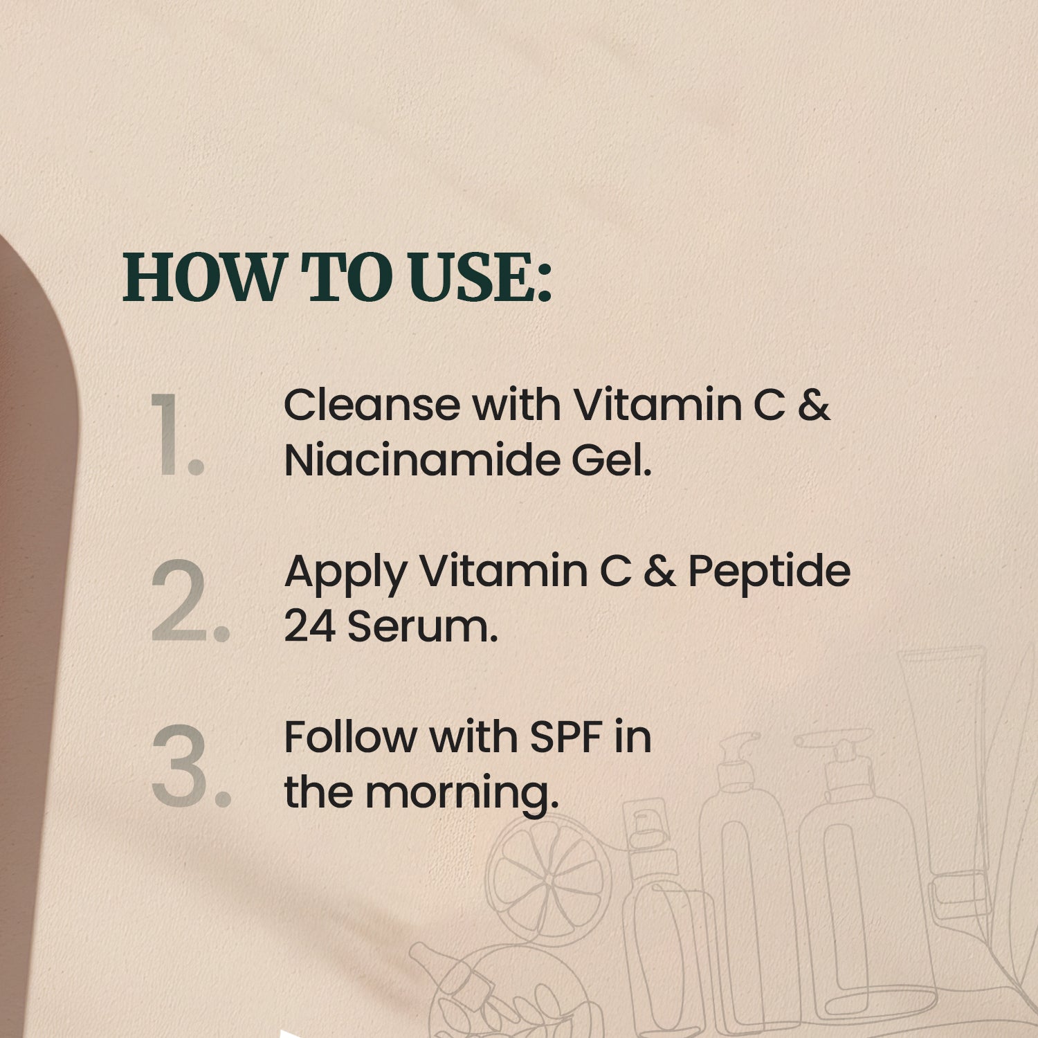 Daily Glow & Protect Essentials – Vitamin C and Niacinamide Cleansing Gel +  Vitamin C Weightless Moisturizer with SPF 45