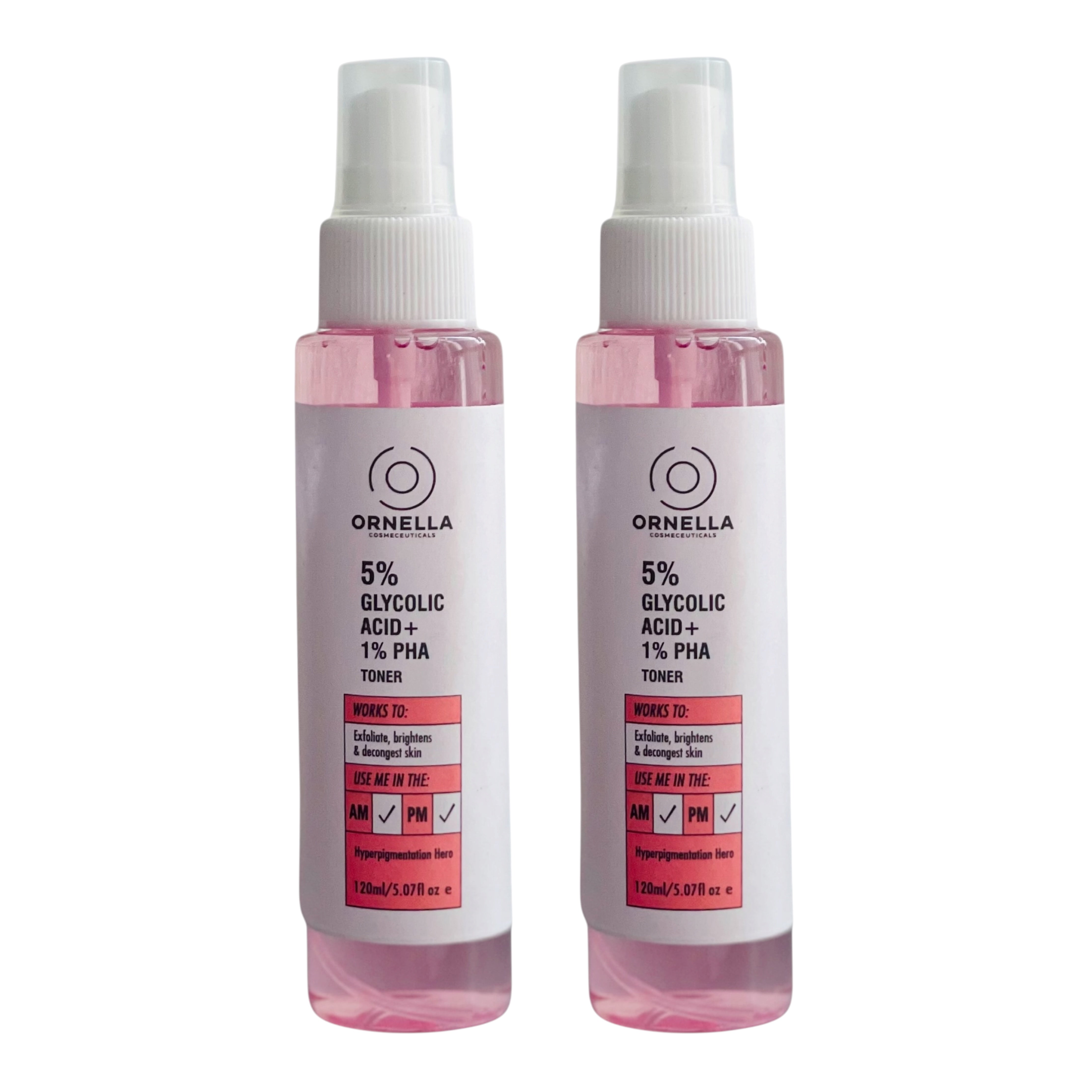 5 % GLYCOLIC ACID + PHA EXFOLIATING TONER (PACK OF 2)