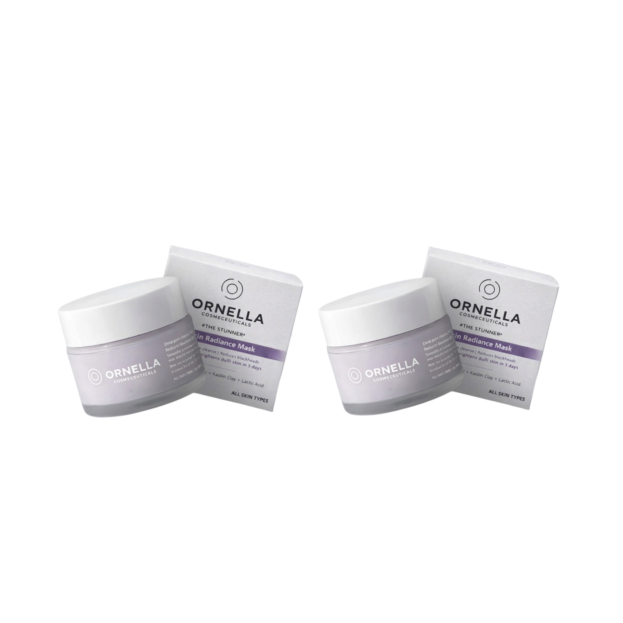Brazilian Purple Clay De-Tan Mask (PACK OF 2)