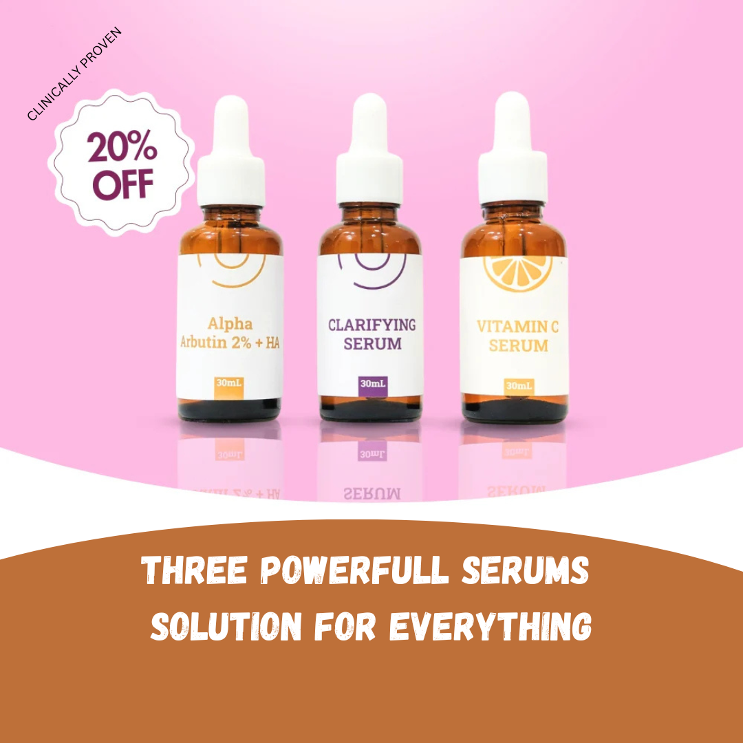 Complete Facial Serum Set (PACK OF 3)