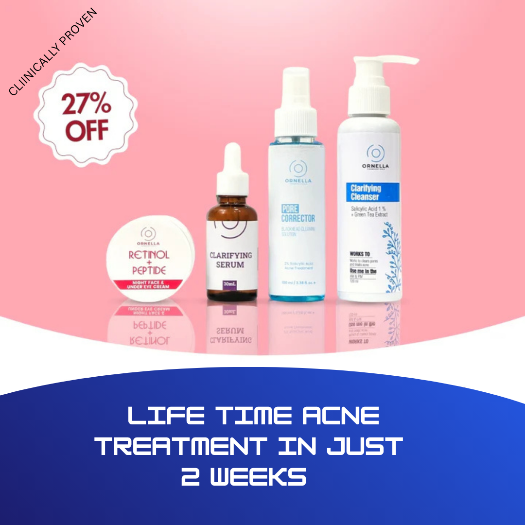 Acne And Spots Treatment Kit (PACK OF 4)