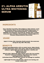 2% ALPHA ARBUTIN WHITENING SERUM (30 ml)
