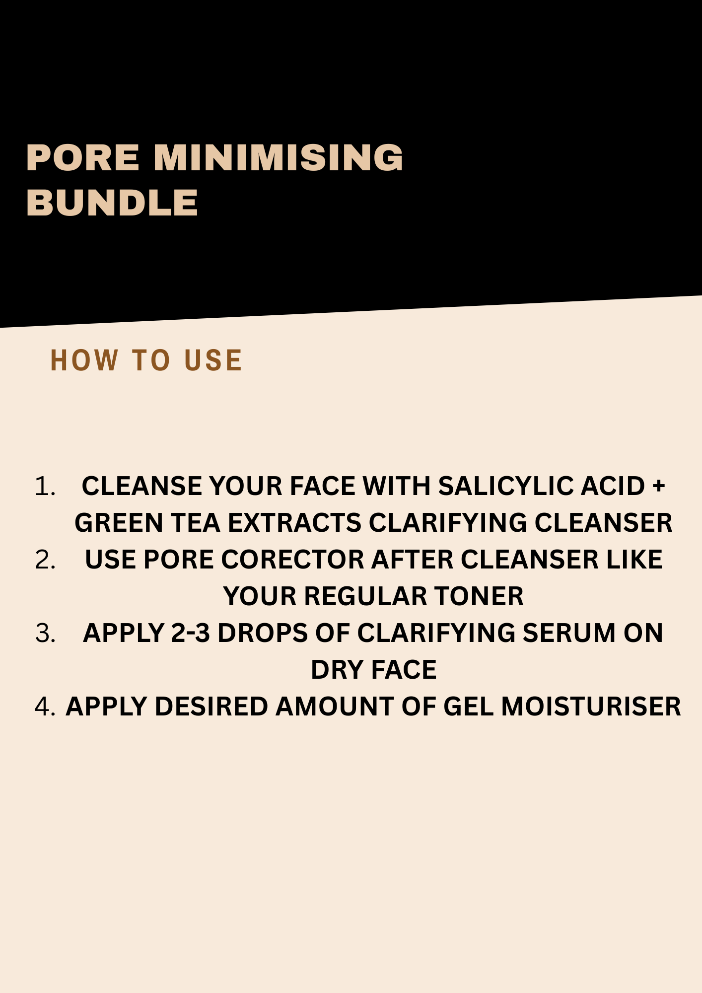 PORE MINIMISING BUNDLE OFFER (PACK OF 4)