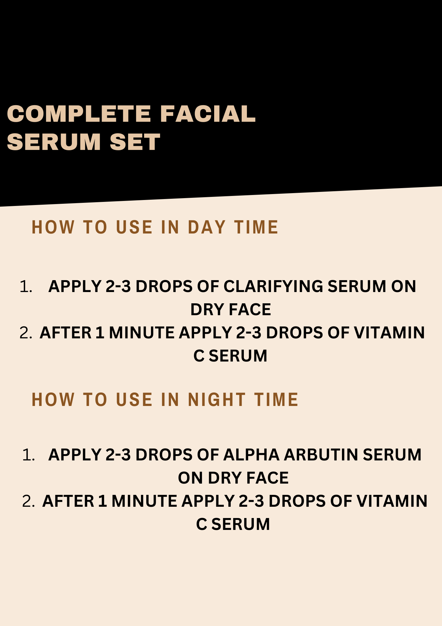 Complete Facial Serum Set (PACK OF 3)