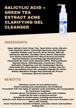 SALICYLIC ACID + GREEN TEA EXTRACTS ACNE CLEANSER (120 ml)