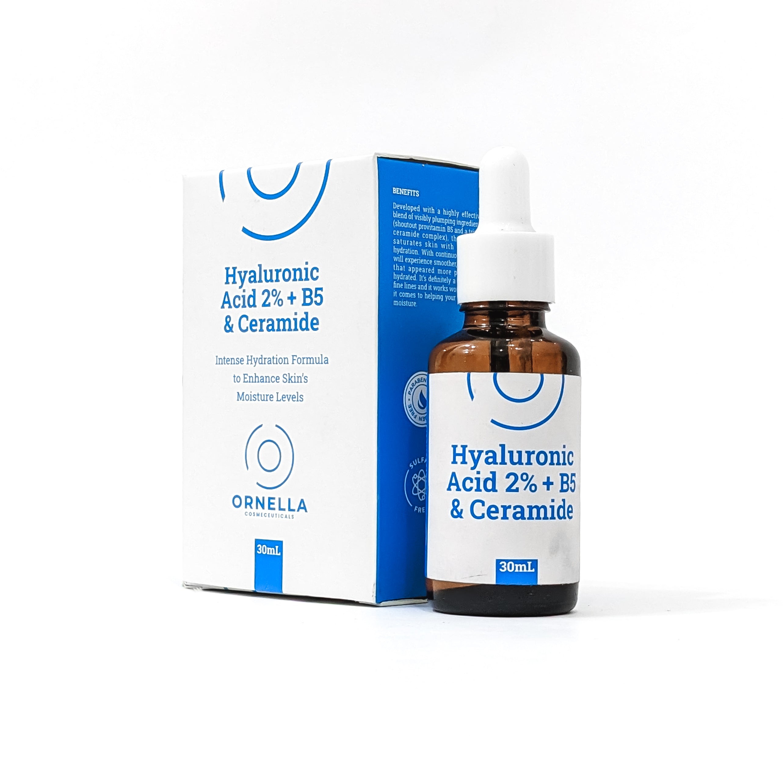 2% HYALURONIC ACID + B5 & CERAMIDES SERUM (30 ml)