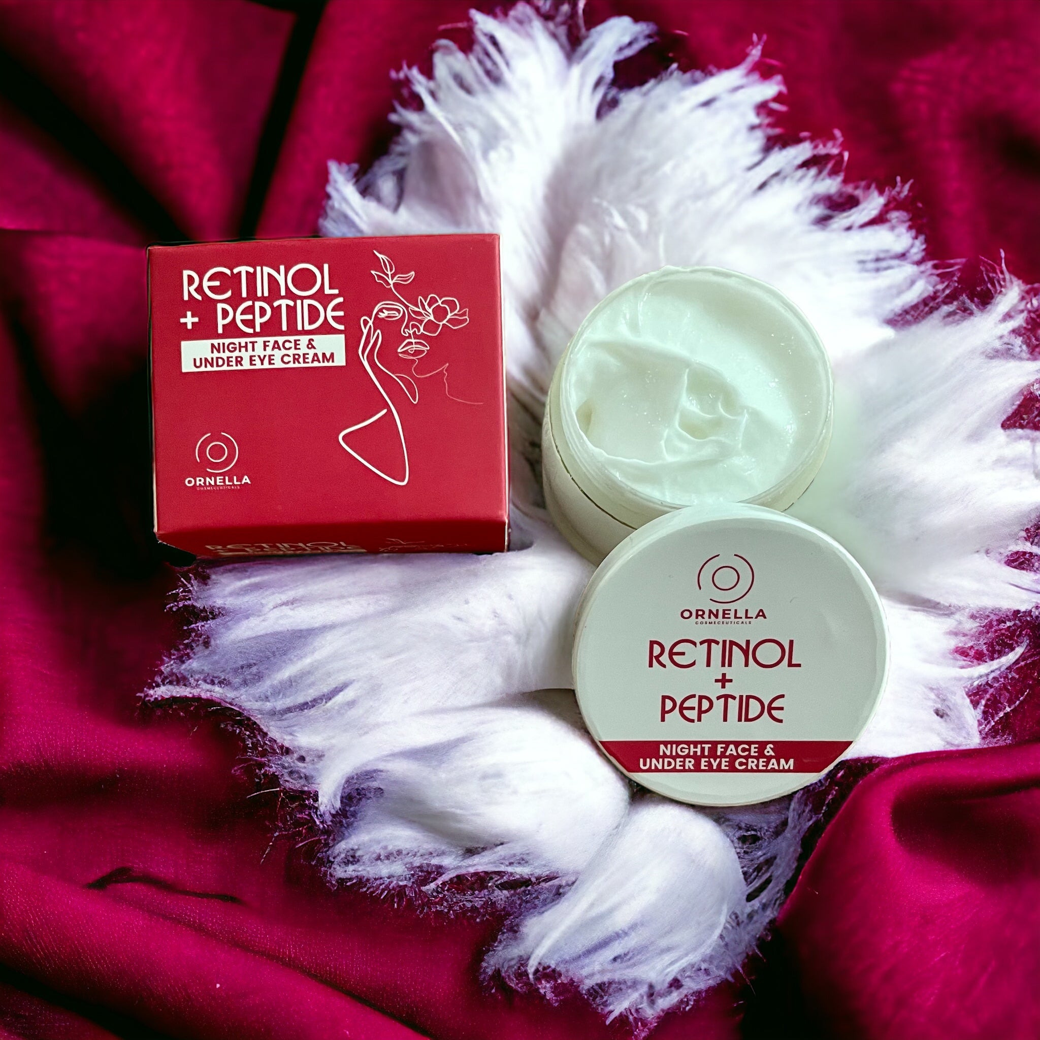 RETINOL + PEPTIDE BRIGHTENING NIGHT FACE AND EYE CREAM