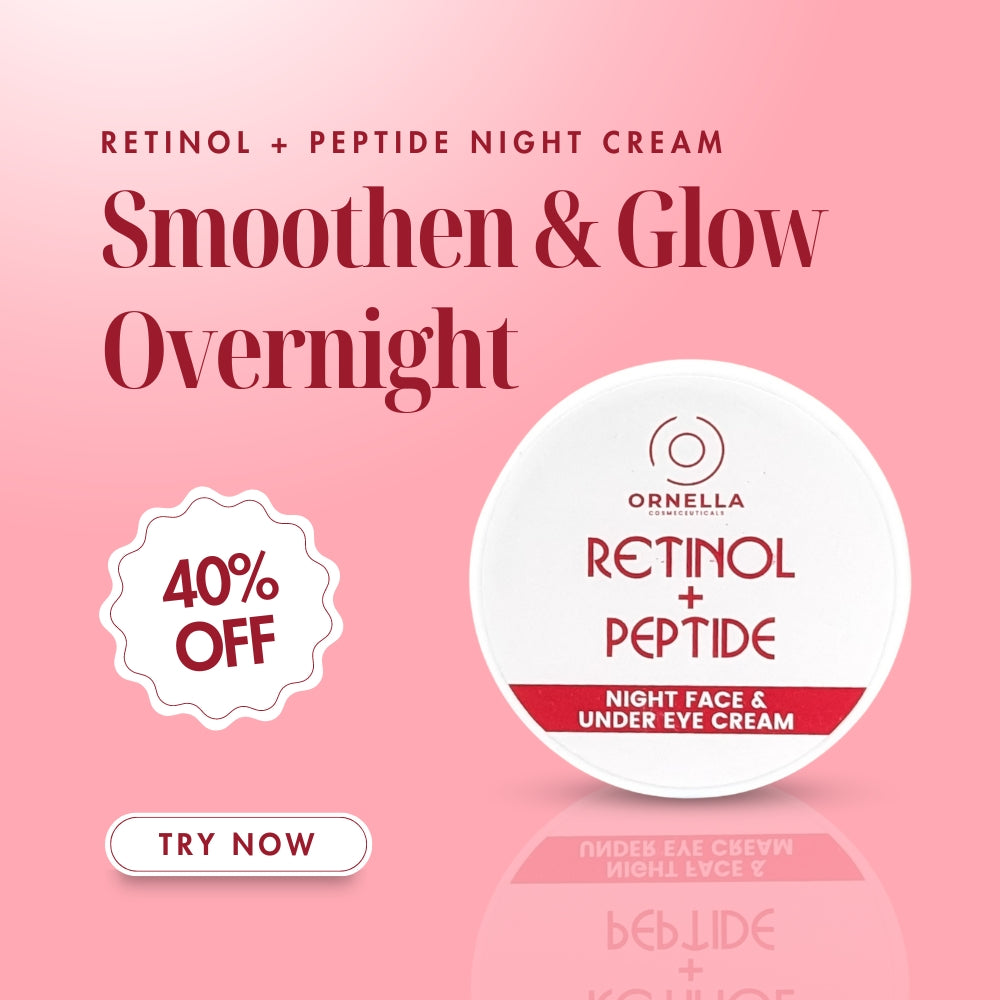 RETINOL + PEPTIDE BRIGHTENING NIGHT FACE AND EYE CREAM