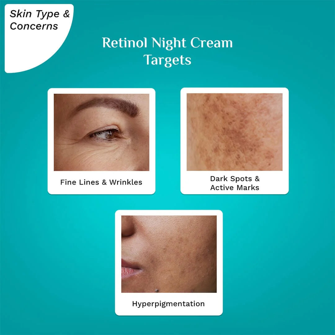 RETINOL + PEPTIDE BRIGHTENING NIGHT CREAM (75 gm)