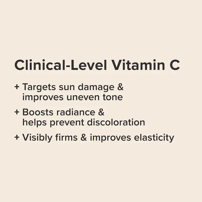 12% (VITAMIN C + VITAMIN E) BRIGHTENING SERUM